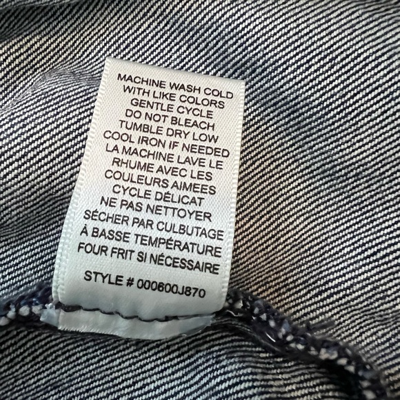 La Vie Rebecca Taylor Denim Peplum Jean Jacket - Picture 10 of 10